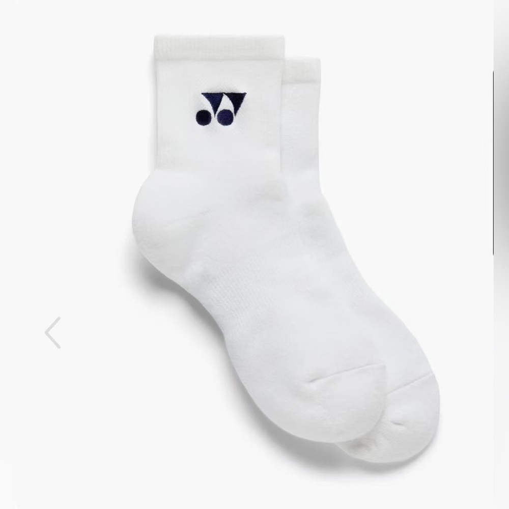 3 Pairs, Yonex Quarter Socks for Men Women Cotton Tennis Badminton Socks 3D Ergo